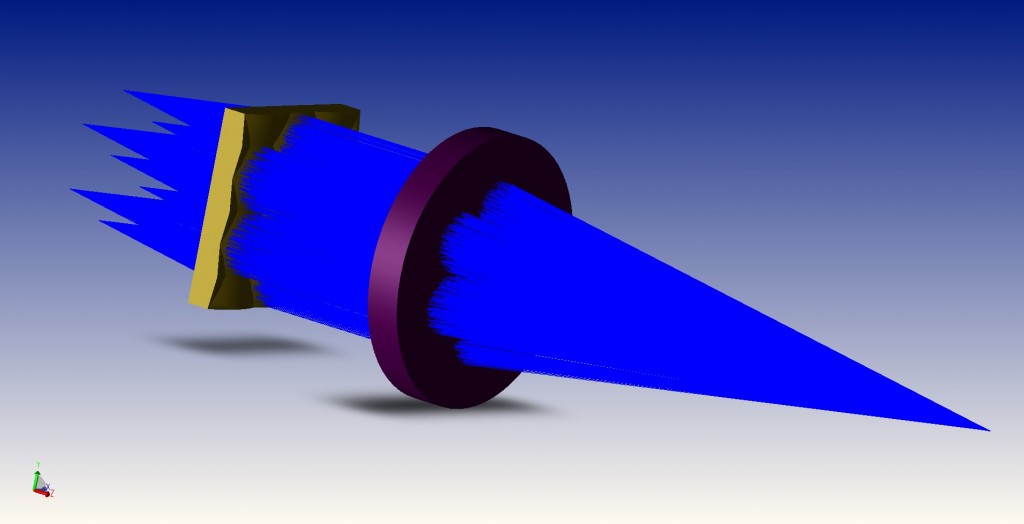 Lenslet Array Beam Combiner Laser beam combiner